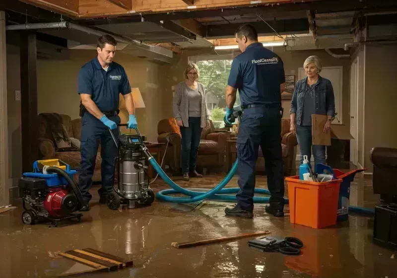 Basement Water Extraction and Removal Techniques process in Edgeworth, PA